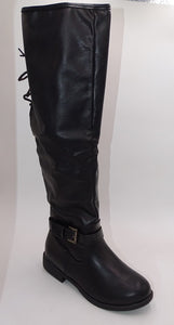Black Long Boot 5576-1