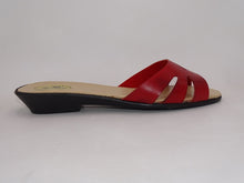 Load image into Gallery viewer, Red Slip-on sandal

