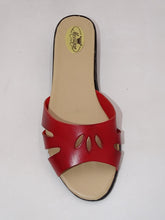Load image into Gallery viewer, Red Slip-on sandal

