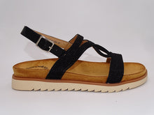 Load image into Gallery viewer, Black Sandal 42
