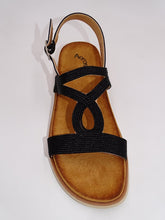 Load image into Gallery viewer, Black Sandal 42
