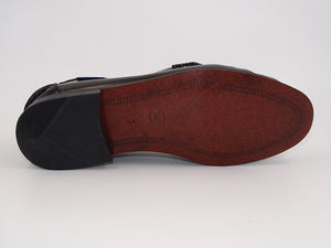 Black Hi-Shine Moccasin 5202