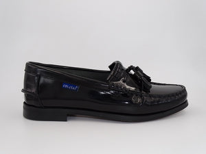 Black Hi-Shine Moccasin 5206