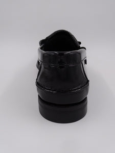 Black Hi-Shine Moccasin 5206