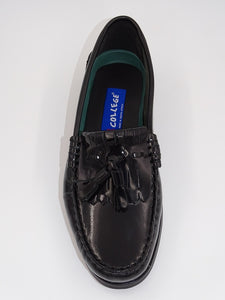Black Hi-Shine Moccasin 5206
