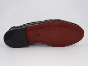 Black Hi-Shine Moccasin 5206