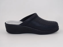 Load image into Gallery viewer, Elnora Navy Mule 942

