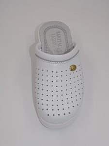 Elnora White Mule 942