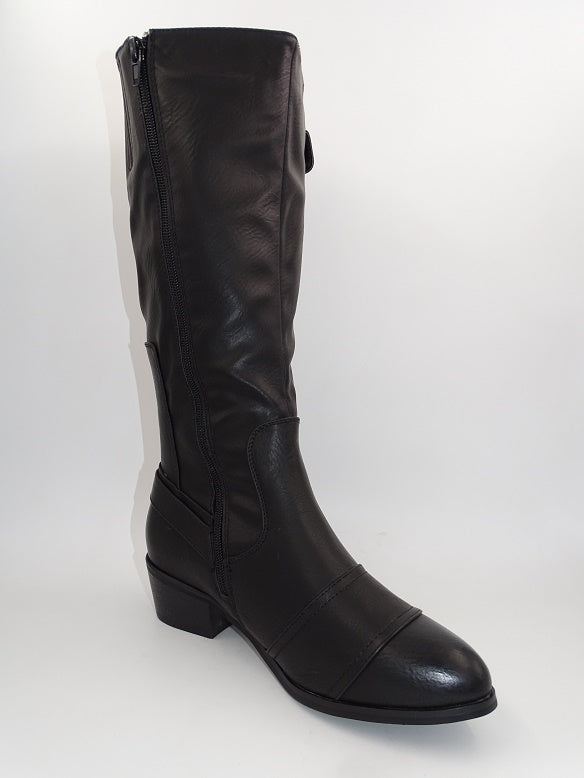 Pamelo Black Boot 020