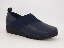 Load image into Gallery viewer, Serena Navy Wedge
