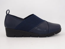 Load image into Gallery viewer, Serena Navy Wedge
