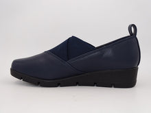 Load image into Gallery viewer, Serena Navy Wedge

