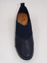 Load image into Gallery viewer, Serena Navy Wedge
